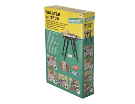 MESA DE TRABAJO MULTIFUNCIONAL WOLFCRAFT MASTER CUT 1500