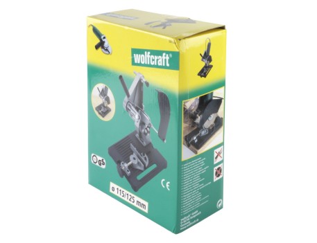 SOPORTE DE CORTE PARA AMOLADORA ANGULAR 115-125 MM WOLFCRAFT