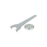 JUEGO DE LLAVE DE BRIDA UNIVERSAL PARA AMOLADORA WOLFCRAFT