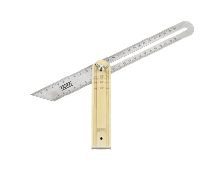 FALSA ESCUADRA ACERO INOXIDABLE 300 MM MANGO ALUMINIO ALYCO