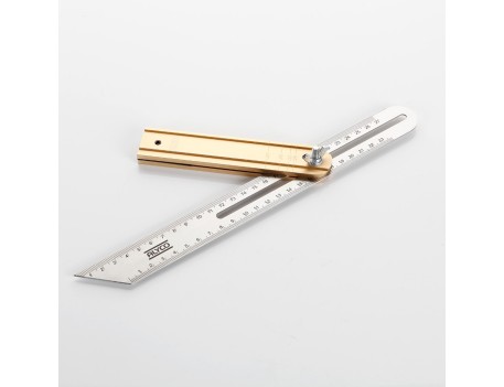 FALSA ESCUADRA ACERO INOXIDABLE 300 MM MANGO ALUMINIO ALYCO