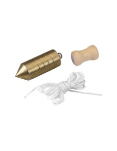 PLOMADA NUEZ MADERA 500 GR