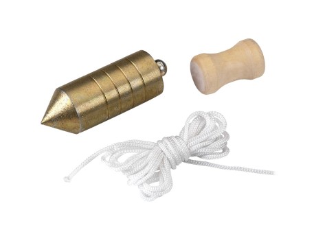 PLOMADA NUEZ MADERA 500 GR