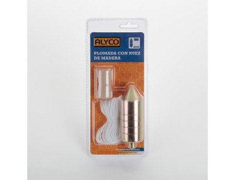PLOMADA NUEZ MADERA 500 GR