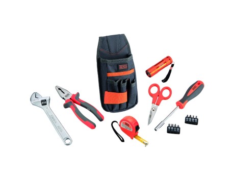 MINI BOLSA NYLON P/CINTURÓN 15 PIEZAS ALYCO ORANGE