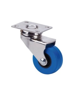 RUEDA GIRATORIA DE POLIURETANO PARA MUEBLES 50 MM RUEDAS ALEX