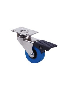 RUEDA GIRATORIA CON FRENO 50MM ALEX 1-0737