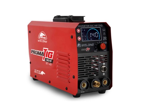 SOLDADOR INVERTER TIG STAYER PROMATIG 140 HF 2T/4T