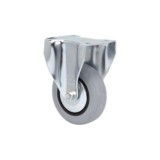 RUEDA FIJA 80 MM GOMA GRIS ALEX