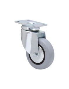 RUEDA GIRATORIA PLACA 60 MM RUEDAS ALEX 1-0163