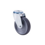 RUEDA GIRATORIA ALEX 100 MM GOMA GRIS 2-3244