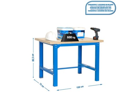 MESA DE TRABAJO SIMONWORK BT6 1500X750 MM