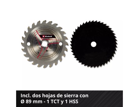 MINI SIERRA CIRCULAR S/CABLE TE-CS 18/89 89MM 28MM PROFUNDIDAD