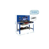 BANCO TRABAJO SIMONWORK BT2 BOX 1500 AZUL/MADERA