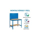 BANCO TRABAJO SIMONWORK BT2 BOX 1500 AZUL/MADERA