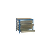 BANCO TRABAJO SIMONWORK BT5 BOX6 1500 AZUL/MADERA