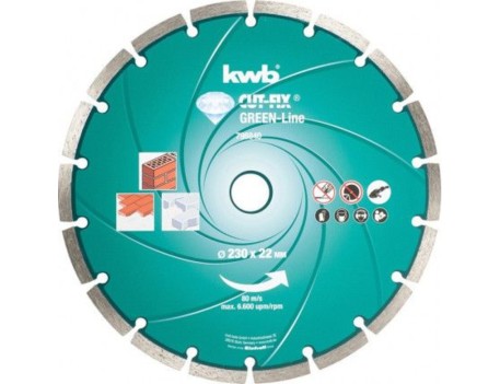 DISCO DIAMANTE CUTFIX GREEN 230X22MM EINHELL