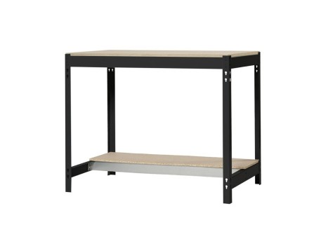 BANCO TRABAJO SIMONWORK BT0 900X750 ANTRACITA/MADERA