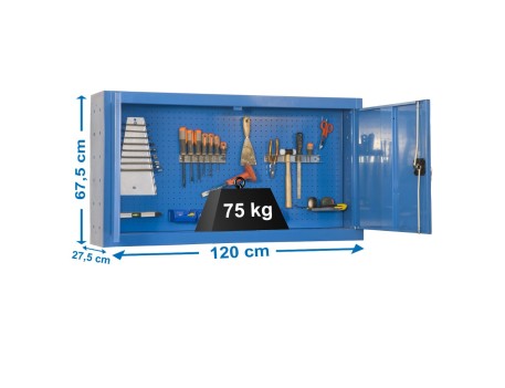CABINET TOOLS MON 650X1200MM AZUL TALLER