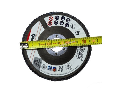 DISCOS LÁMINA Ø115MM GRANO 60 EINHELL