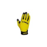GUANTES DE CUERO SINTÉTICO MECANIX JUBA 270Y AMARILLO
