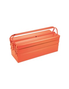 CAJA HTAS MET. 5 BAND.525X200X125MM ALYCO ORANGE
