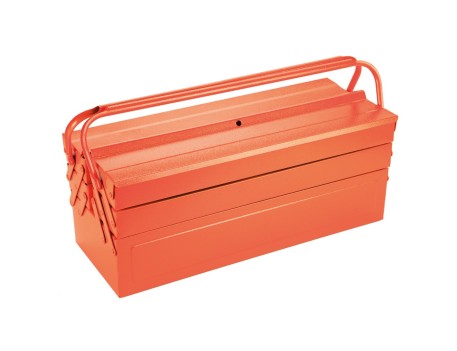 CAJA HTAS MET. 5 BAND.525X200X125MM ALYCO ORANGE