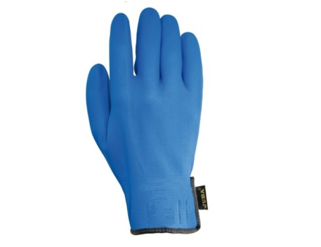 GUANTE NITRILO NYLON AZUL JUBA