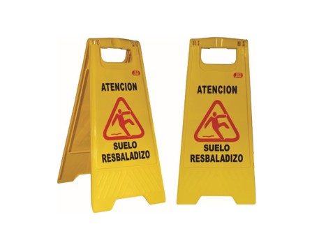 CARTEL ADVERTENCIA SUELO RESBALADIZO MEPLAS JAR