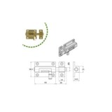 PASADOR 700-40 LATON PULIDO DISPLAY AMIG