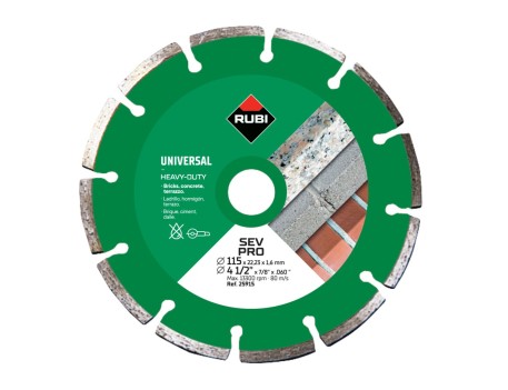 DISCO DIAMANTE SEV 115MM PRO CORTE FINO