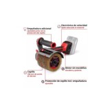 LIJADORA RODILLO TP-BR 18/32 LI BL-SOLO 120X100MM