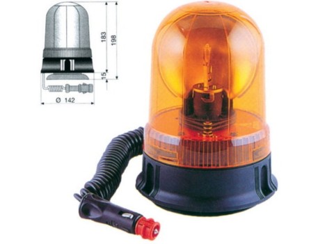 ROTATIVO HALOGENO BASE MAGNETICA+VENTOSA