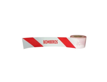 ROLLO CINTA BL/ROJA 10X200MT G300(BOMBER