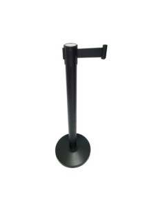 UD.POSTE NEGRO C/CINTURON RETRA.NEGR 2MT
