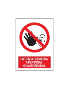 SP-926-A4 ENTRADA PROHIBIDA PERS.NO AUT.