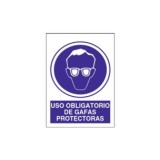 SEÑAL PE 21X29 OBLIG.USO GAFAS PROTECT.