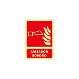 SEÑAL A4 B FOTOLUM. AVISADOR SONORO