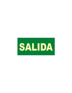 SEÑAL A4 CLASE B FOTOLUM PVC SALIDA