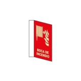 SEÑAL BANDEROLA 21X29CM BOCA INCENDIOS