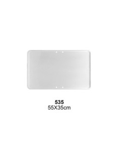PLACA COMPLEMENTARIA ECO BLANCA 35X55 CM