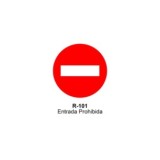 SEÑAL ENTRADA PROHIBIDA ECO-50