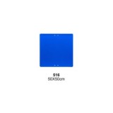 PLACA GENERICA ECO/50CM. CUADRADA AZUL