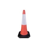 CONO PIEZAS 75CM POLIETILENO C/BASE CAU
