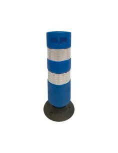 BALIZA H75 D.20CM C/BASE AZUL (1107-EX)