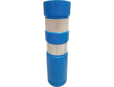 BALIZA CILINDRICA ESTANDAR D.20X75 AZUL