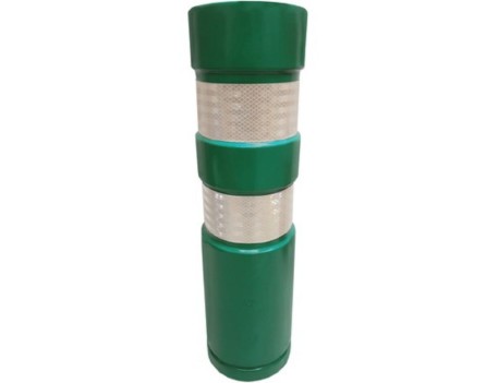 BALIZA CILINDRICA ESTANDAR D.20X75 VERDE