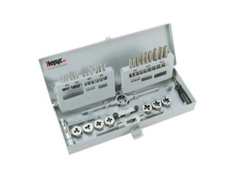 JUEGO MACHOS Y COJINETES HSS M3-M12 HEPYC