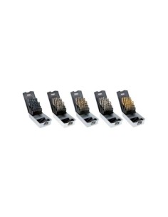 JUEGO BROCAS HSSCO DIN338N 1-13MM 25 PIEZAS HEPYC