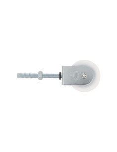 POLEA PARA TENDEDERO ROLDANA PLÁSTICO ZINCADA 60MM AMIG